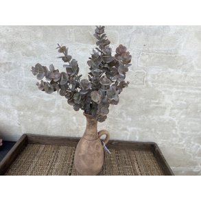 DEKO FLORALE, Kunstige eucalyptus, 41 cm, rdlig