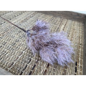 DEKO FLORALE, Kunstig Astilbe (trret udtryk), 50 cm., lyserd