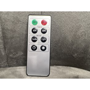 DEKO FLORALE, Fjernbetjening til LED lys (4/8 timer) inkl. batteri