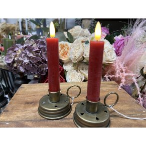 DEKO FLORALE, Bedelys LED, rd, 2 stk.