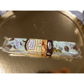 Lowin, Bld nougat med pistaciendder, 100 g