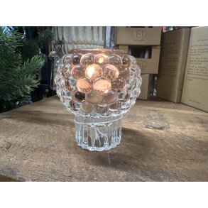 Speedtsberg, Fyrfadsstage, D8x9cm., Rose