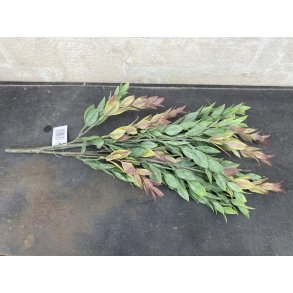 DEKO FLORALE, Kunstigt teblade gren, 45 cm