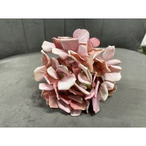 DEKO FLORALE, Kunstig hortensia, 50 cm, lyserd