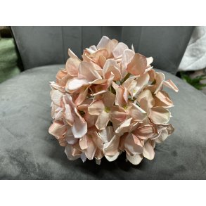DEKO FLORALE, Kunstig hortensia, 45 cm, Lyserd