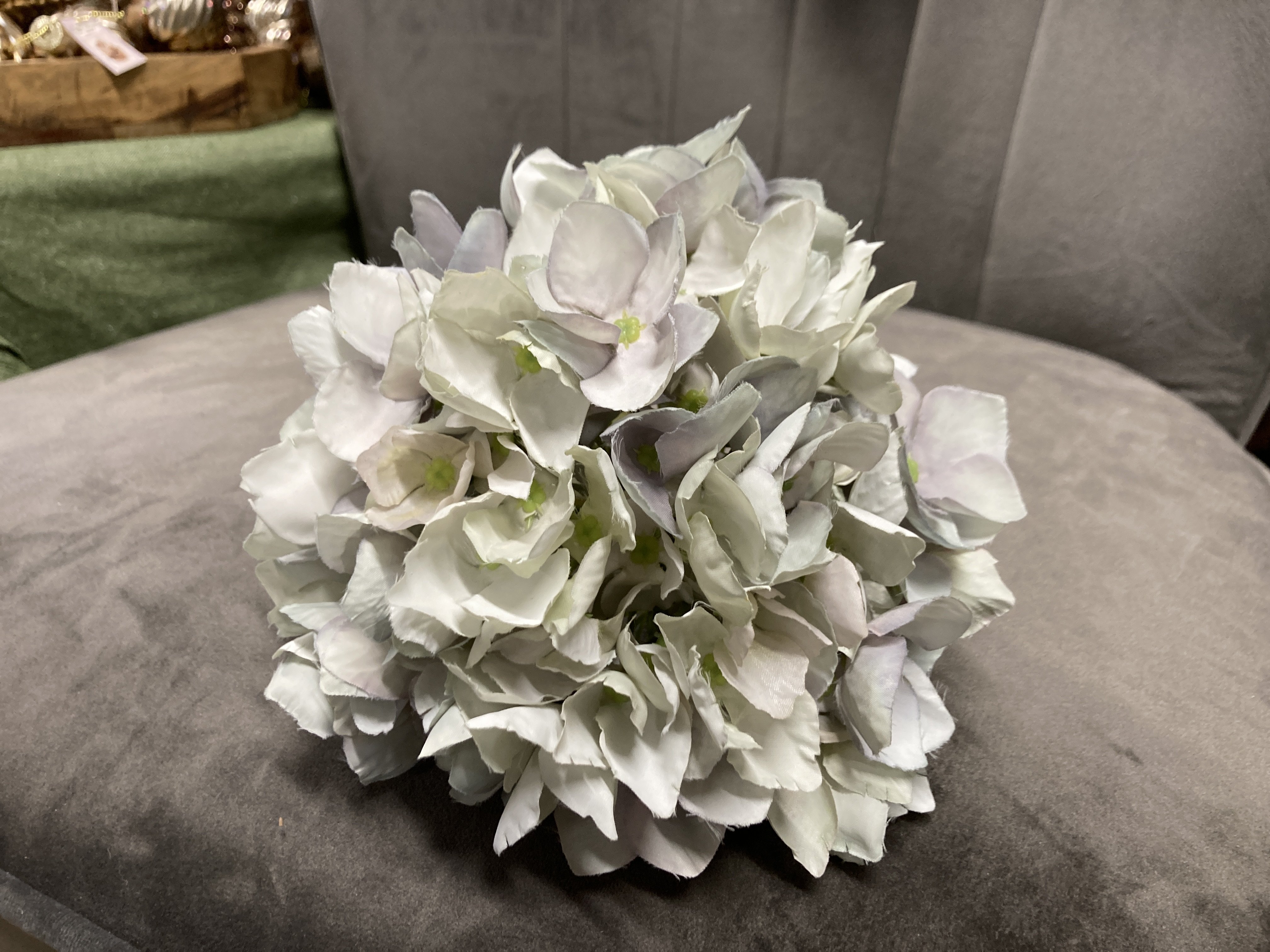 DEKO FLORALE, Kunstig hortensia, 50 cm, lavendelfarve
