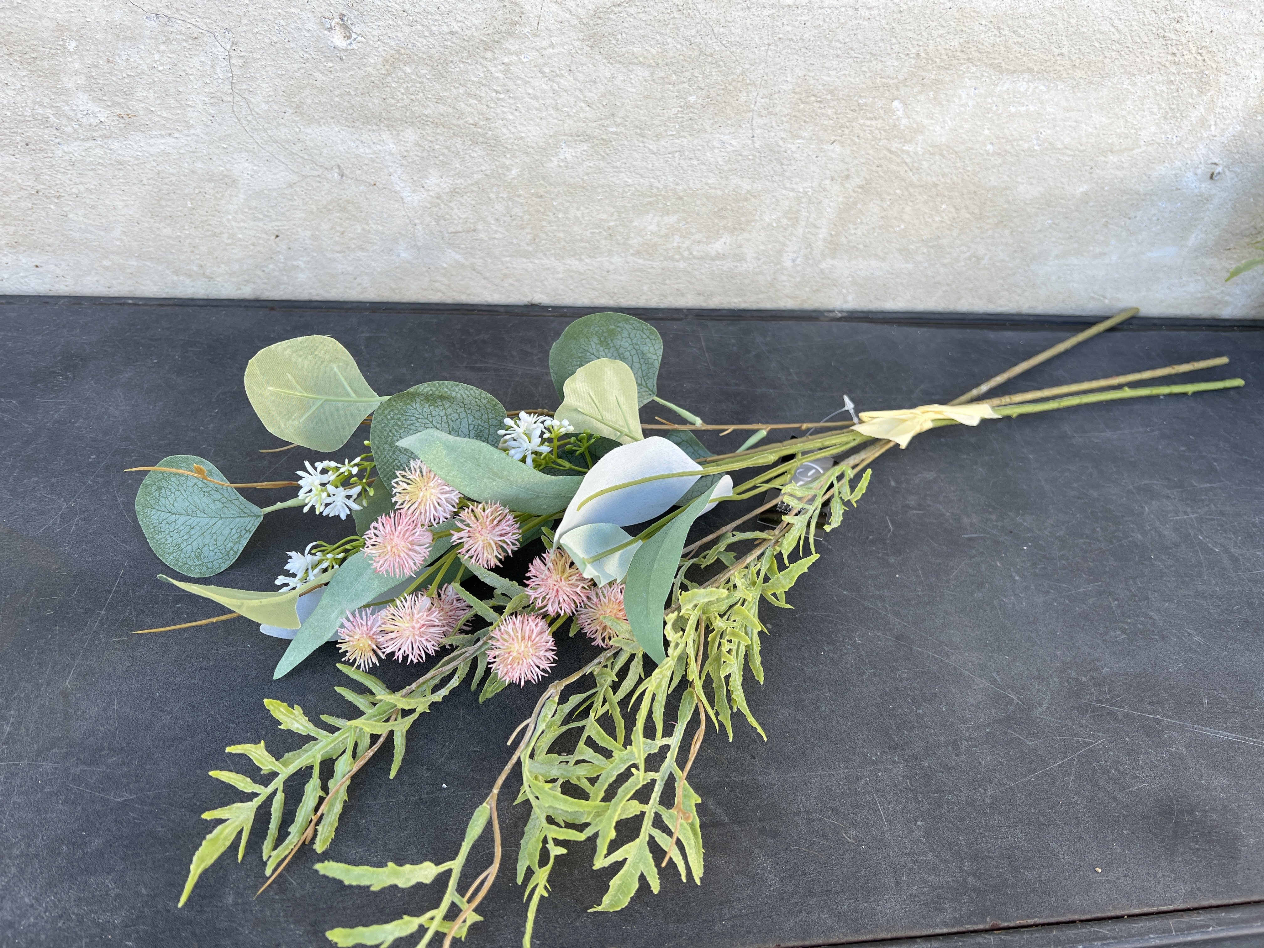 DEKO FLORALE, Kunstig blomsterbuket, lyserd