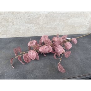 La Vida, Kunstig blomst, blade, 3 grene, rosa