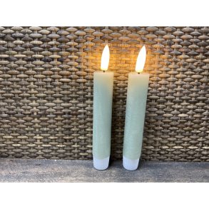 DEKO FLORALE, Bedelys LED, grn, 2 stk.