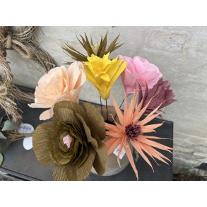 Speedtsberg, Papirsblomst 1 stk. (8 varianter)