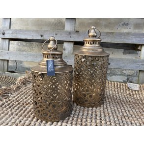 DEKO FLORALE, Lanterne med glasindsats