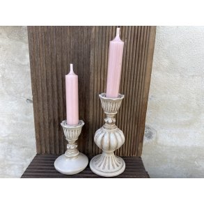 Chic Antique, Lysestage, antique hvid