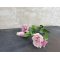 DEKO FLORALE, Kunstig Lisianthus , 71 cm, lyserd, real touch