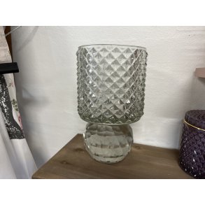 Speedtsberg, Fyrfadsstage, D13xH23cm, Klar