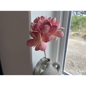 La Vida, Kunstig blomst, lyserd, 65 cm. 