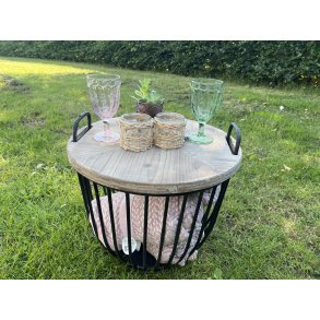 Chic Antique, Sofabord med trlg lille