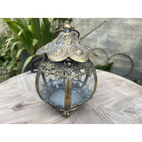 DEKO FLORALE, Lanterne (rund) i antique guld