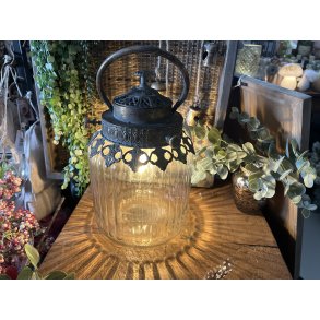 DEKO FLORALE, Lanterne med LED