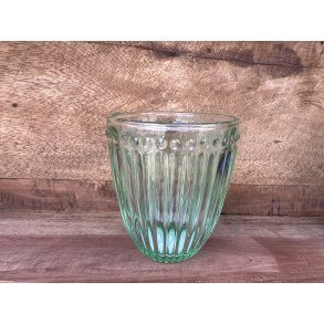GreenGate, Vandglas, Alice, lysegrn