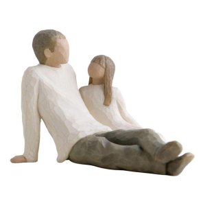 Willow Tree, Father and daughter, 11,5 cm