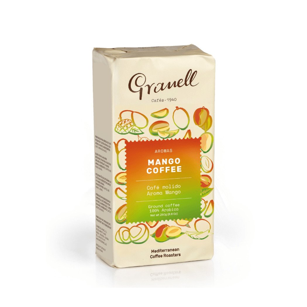Granell, Kv�rnet gourmetkaffe med mangosmag, 250 g.