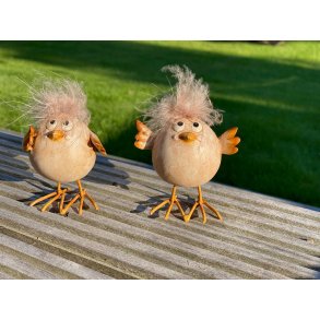 La Vida, Kylling, med fjertop, brun (pris pr. stk.)