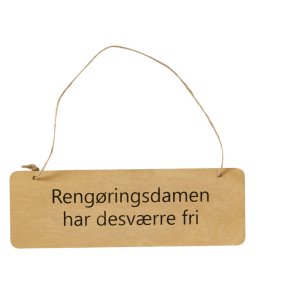 Speedtsberg, Trskilt med snor, 