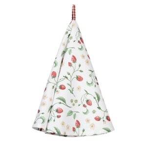 Clayre & Eef, Viskestykke 80cm, jordbr